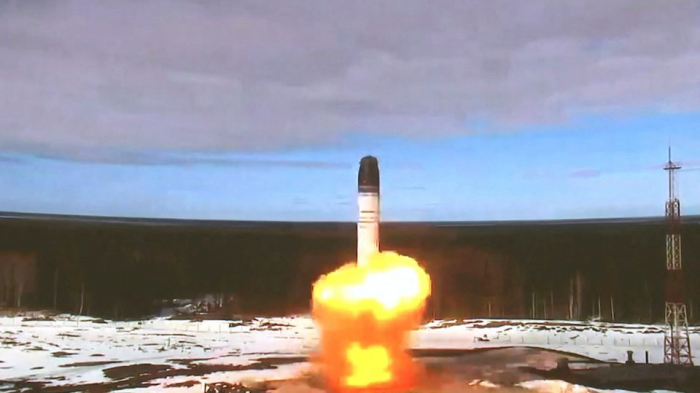 Russia tests nuclear-capable missile that Putin calls world