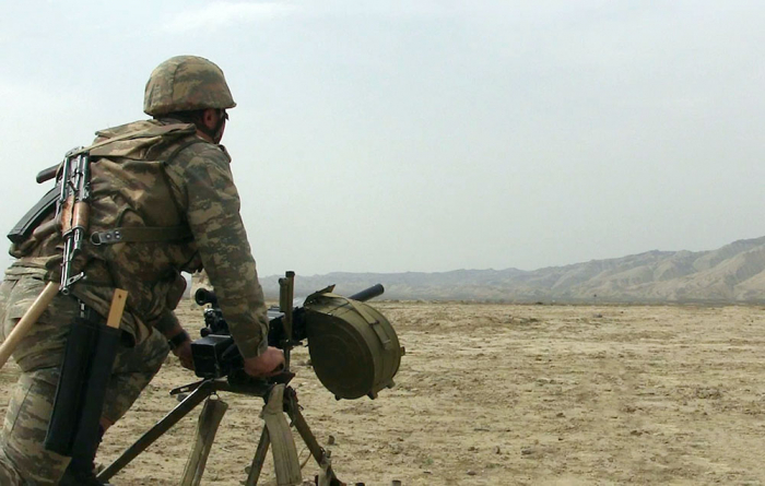 Azerbaijani Army holds competitions for title of best grenade launcher personnel