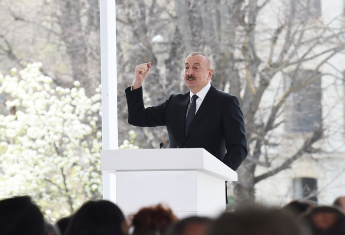     Presidente de Azerbaiyán  : "Tratamos de lograr un objetivo"  