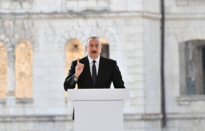    Presidente  : "Azerbaiyán ha demostrado su fuerza en lugar de conversaciones sin sentido"  