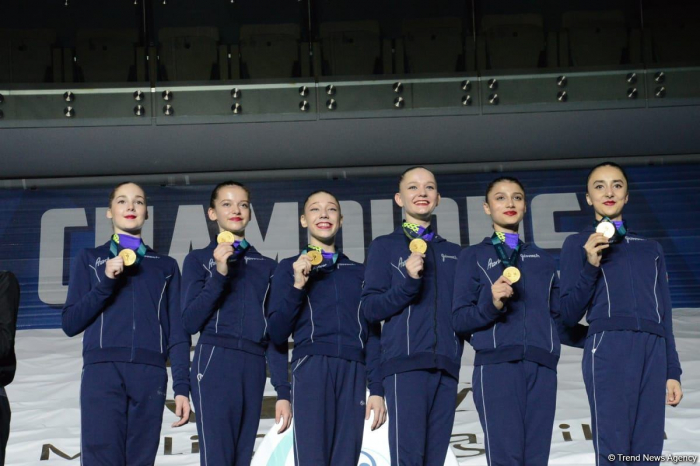 Baku hosts awards ceremony for winners and prize-winners of FIG Rhythmic Gymnastics World Cup 