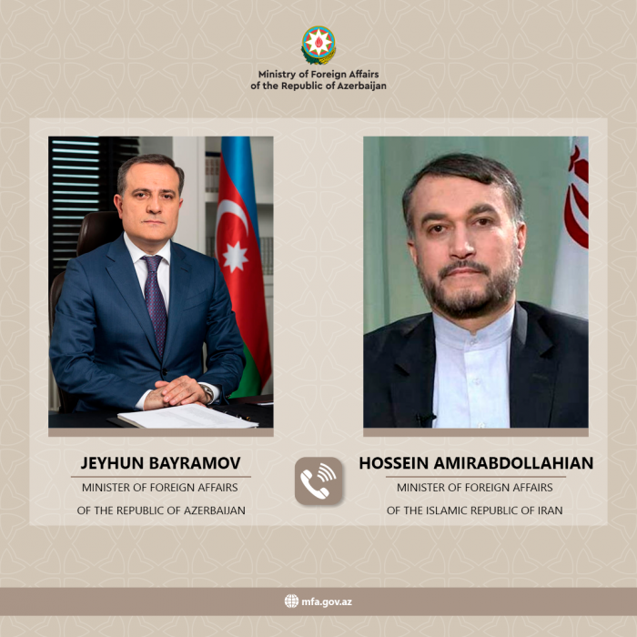   Azerbaijani, Iranian foreign ministers hold phone talks   