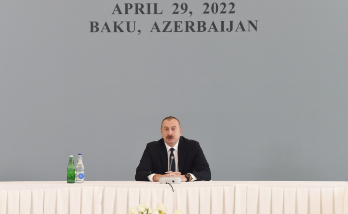    Prezident beynəlxalq konfransda iştirak edib - YENİLƏNİB+VİDEO   