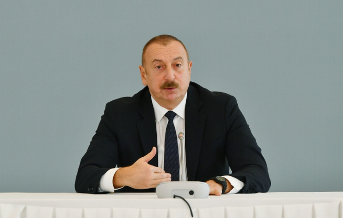   Präsident von Aserbaidschan wandte sich an Armenien  