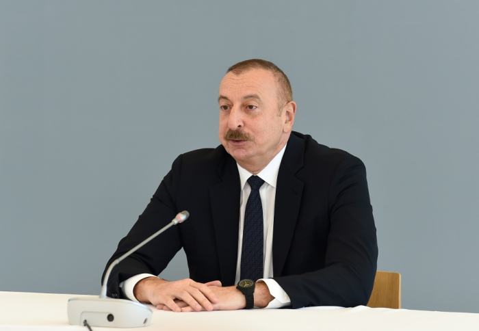   Having these traditional meetings is very important for us, President Aliyev says   