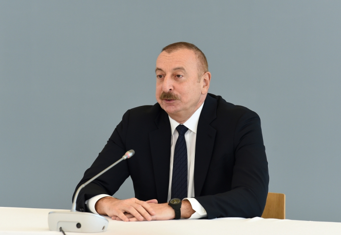     Präsident Aliyev:   Diese traditionellen Treffen sind sehr wichtig für uns  