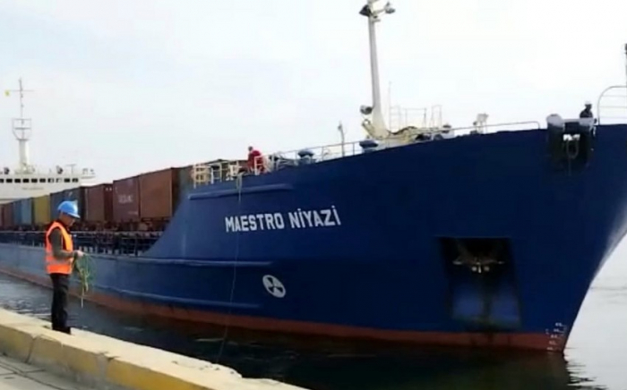    Transxəzər marşrutu ilə ilk dəfə Hövsan limanına yük çatdırılıb  
   