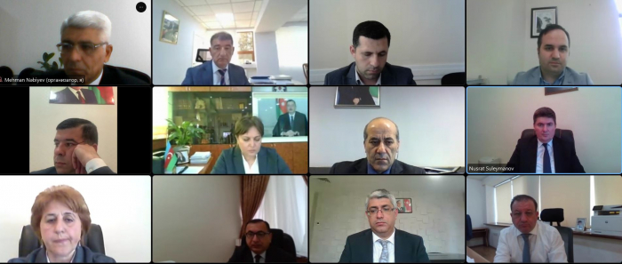 Ekoloji məsələlər üzrə İşçi Qrupun iclası keçirilib  

