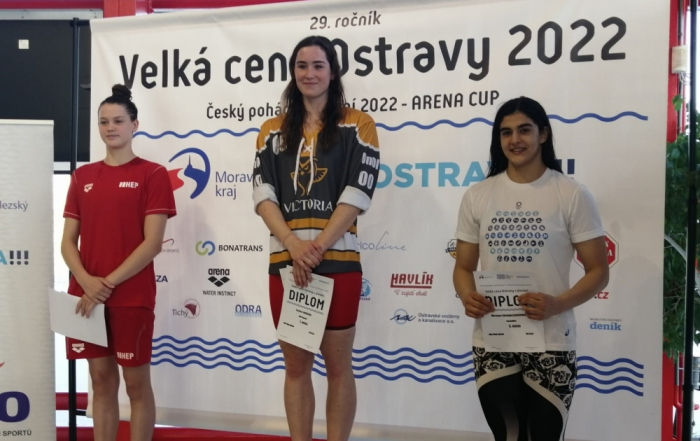 Azerbaijani swimmer ranks 3rd at Grand Prix Ostrava Arena Cup