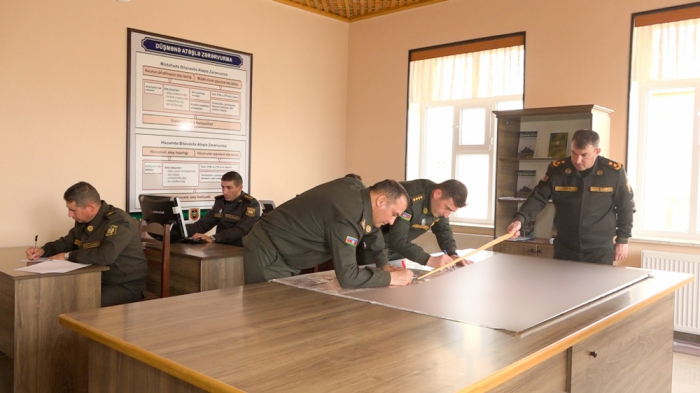 Nakchivan garrison complete command-staff exercises