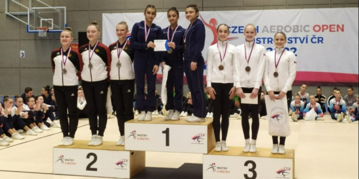 Azerbaijani gymnasts claim seven medals at Czech Aerobic Open 2022