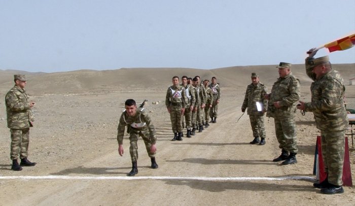 Azerbaijani Army holds paramilitary cross competition