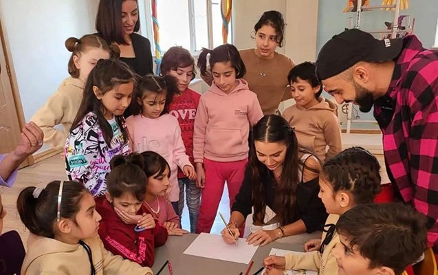    Leyla Əliyeva “Ümid yeri”ndə Sığınacağına baş çəkib   