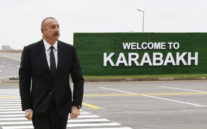   İlham Əliyev Füzulidə   