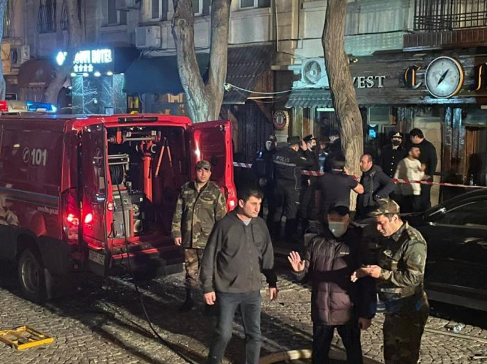    FHN partlayışla bağlı məlumat yaydı: -  Nazir müavini hadisə yerinə gəldi    