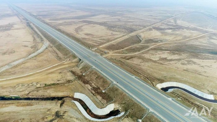    Bakı-Rusiya yeni avtomobil yolunun tikintisi sürətlə davam etdirilir -    Fotolar      