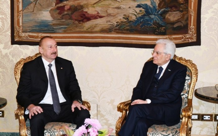    İtaliya Prezidenti İlham Əliyevi ölkəsinə dəvət edib  
   