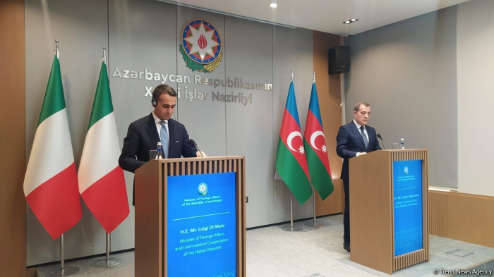 Italy, Azerbaijan provided friendly support to each other during COVID-19 - FM