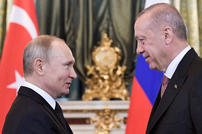    Putin Ərdoğanla danışıb   