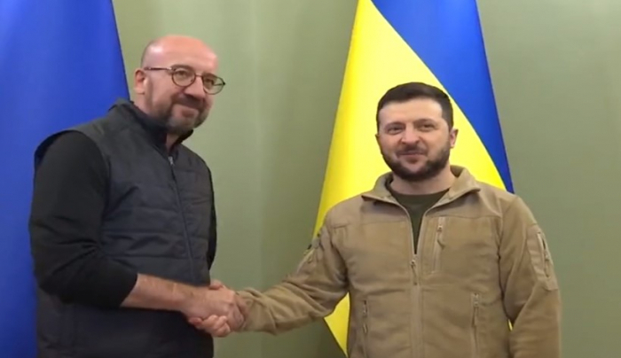   Ukraine : Charles Michel s