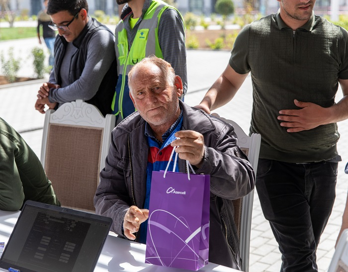 Azercell Mobil Müştəri Xidmətləri Zəngilanın Ağalı kəndində! 