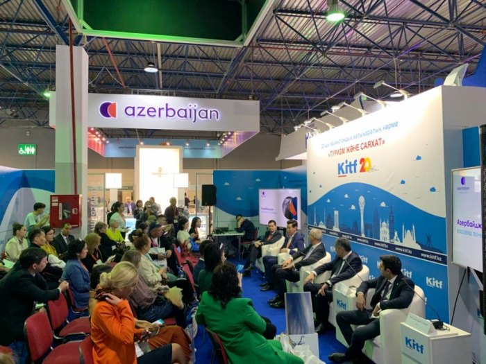 Azerbaiyán está representado en la feria internacional de turismo de Kazajstán