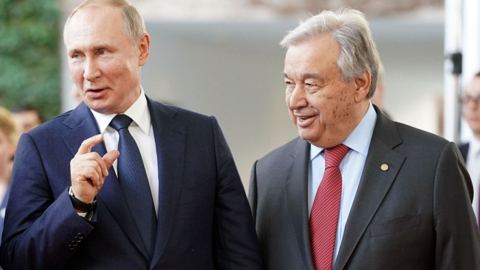 Guterres sera reçu par le président russe à Moscou mardi prochain