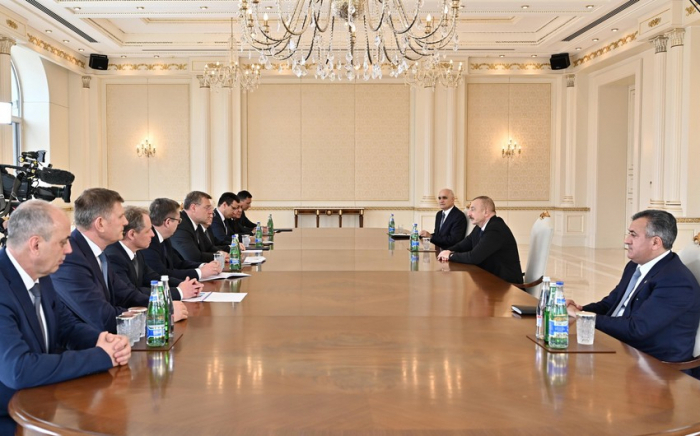   El jefe de Estado recibe al Gobernador de Astracán  