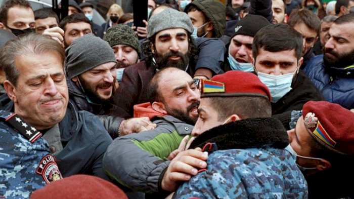    İrəvanda keçirilən aksiyalarda    39 nəfər    saxlanılıb   