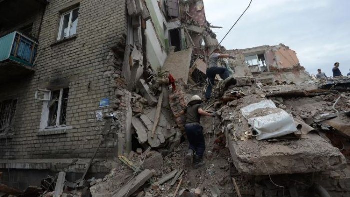    Donetskdə "Toçka- U" partlayıb -    FOTOLAR      
