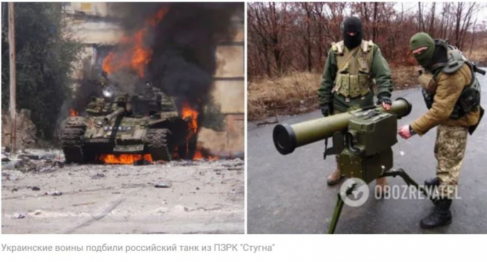    Ukraynalı əsgər 4 dəqiqəyə 4 tank vurdu -    VİDEO      