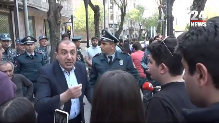    Erməni rektor saxta "Artsax" bayrağına qadağa qoydu -    VİDEO      