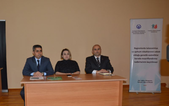Masallıda talassemiya ilə bağlı maarifləndirmə tədbirləri keçirilib -   FOTOLAR   