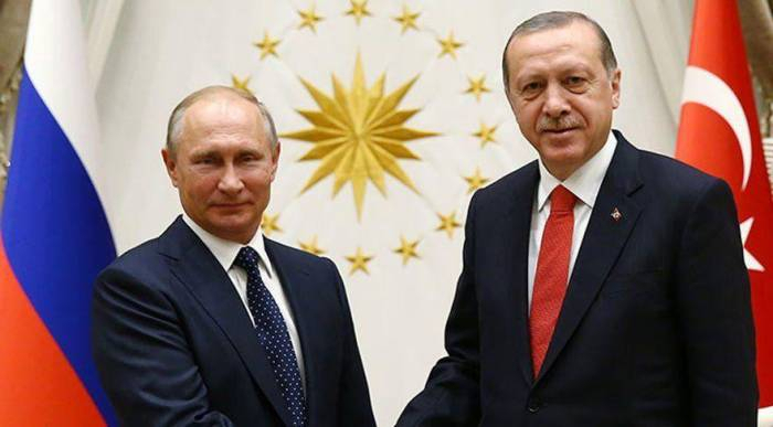   Putin und Erdogan begannen ein Telefongespräch  