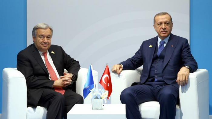 Quterreş ilə Ərdoğan arasında telefon danışığı olub.
