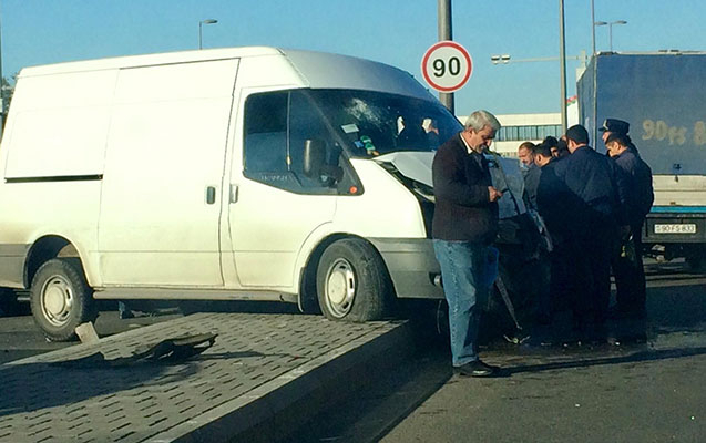    Bakıda qəza tıxac yaratdı    