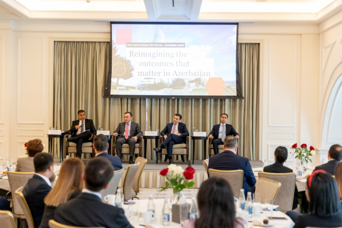 PwC Azerbaijan presented the Key Findings of its 5th Annual CEO Survey - PHOTO