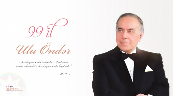   President Ilham Aliyev made post on 99th birth anniversary of great leader Heydar Aliyev  