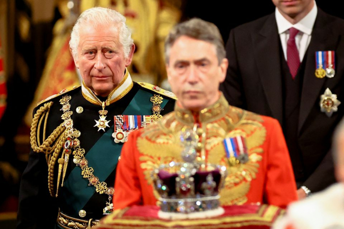 Prince Charles delivers Queen