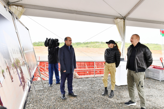  President Ilham Aliyev and First Lady Mehriban Aliyeva visit Fuzuli - UPDATED