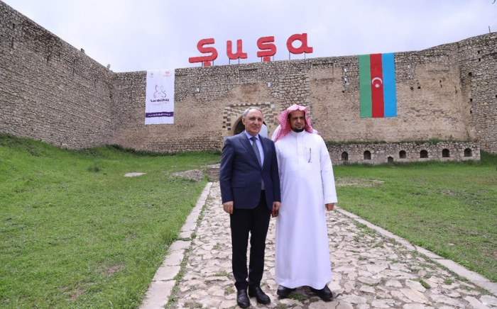   Fiscal General de Arabia Saudita emprende una visita a Shusha -   FOTOS    