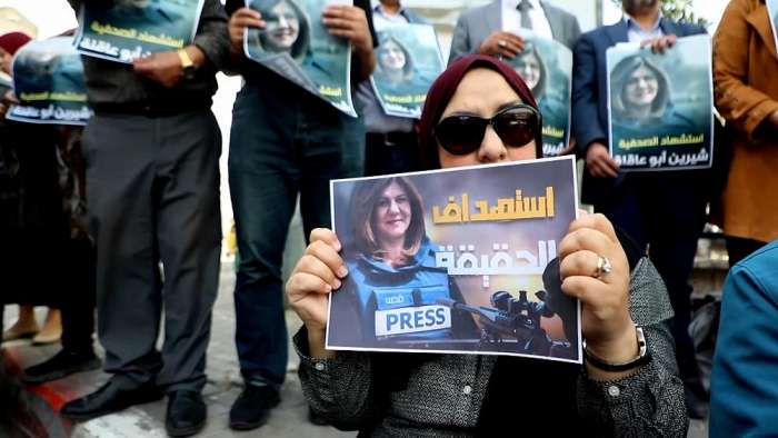   Vigils in West Bank for killed Al Jazeera journalist -   NO COMMENT    