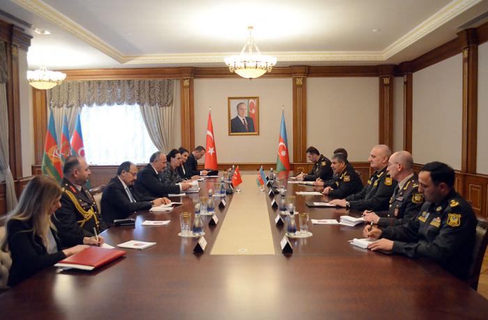   Azerbaijani defense minister meets with Turkish National Security Council head  