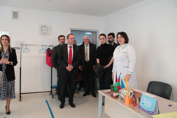 Hungarian ambassador to Azerbaijan visits Scientific Research Institute of Pediatrics, Children’s Rehabilitation Center