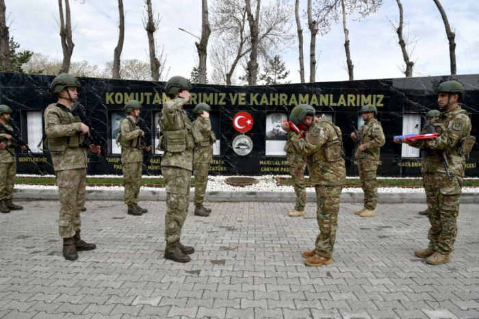   Aserbaidschanische Soldaten nehmen an den internationalen Übungen „Anatolian Phoenix-2022“ teil  