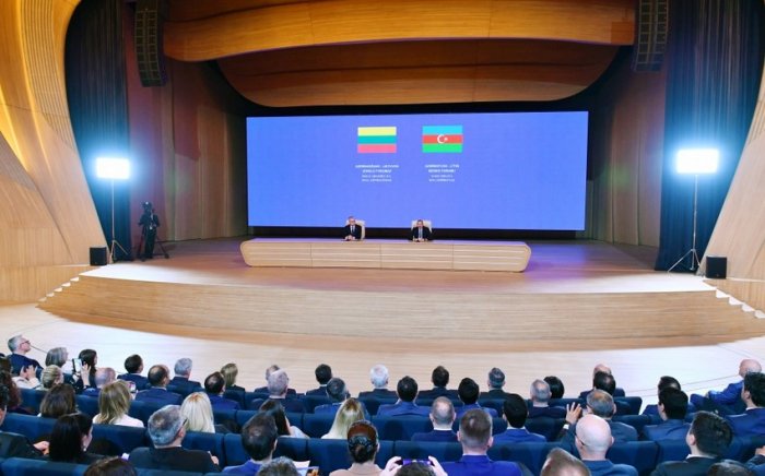    Bakıda Azərbaycan-Litva biznes forumu keçirilib  
   