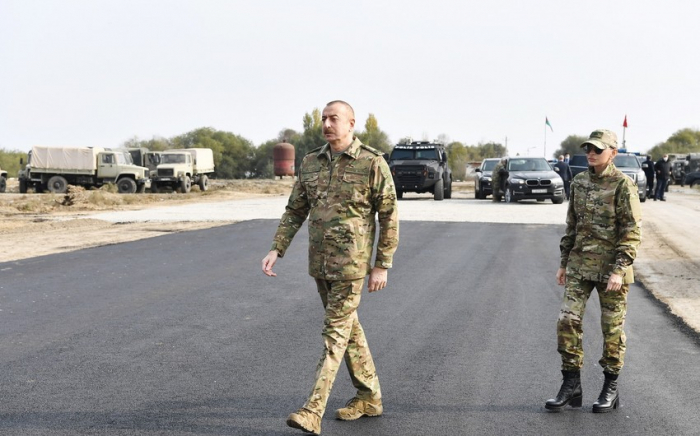   Presidente Ilham Aliyev y Primera Dama Mehriban Aliyeva visitan los distritos de Fuzuli y Jabrayil  