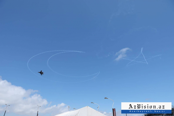   Azerbaijani and Turkish Air Forces perform another air show on second day of TEKNOFEST -   PHOTOS    
 