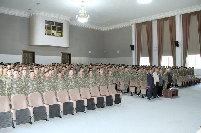   Azerbaijan Army held a series of events on the occasion of the Independence Day  
 