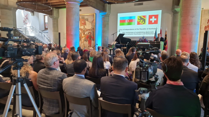   Switzerland celebrates Independence Day of Azerbaijan   
 